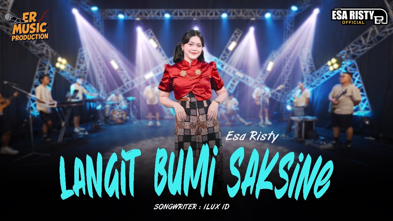 Esa Risty - Langit Bumi Saksine (Official Live Music) Langit bumi Iki Dadi Saksine