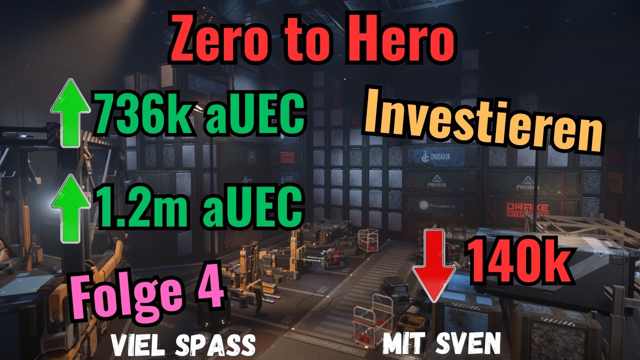 Der erste echte Durchbruch – Erz verkauft & Covalex Transport-Grind für Ruf + aUEC | Zero to Hero
