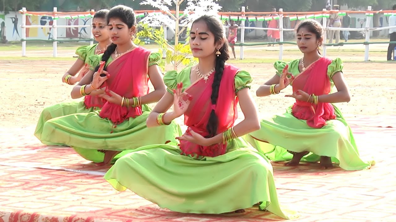 Excellent Dance Performance by Bal Bhavan Girls  || Republic day Celebrations Yanam 2020