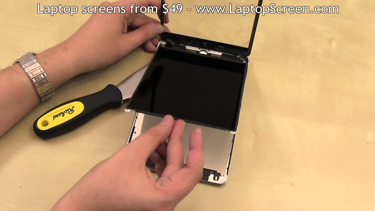 Замена стекла и экрана iPad Mini (снятие и установка дигитайзера и ЖК-дисплея)