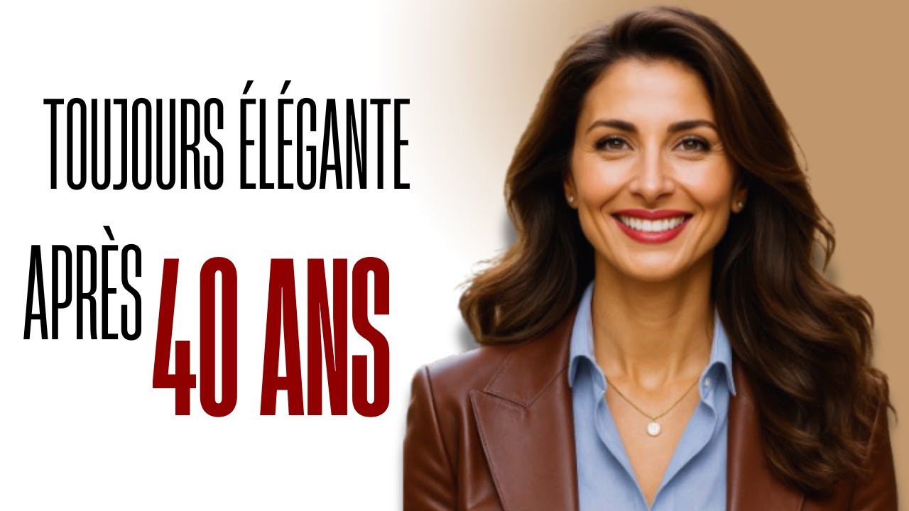 Après 40 ans, attention : ces vêtements te sabotent… sans même que tu le saches !