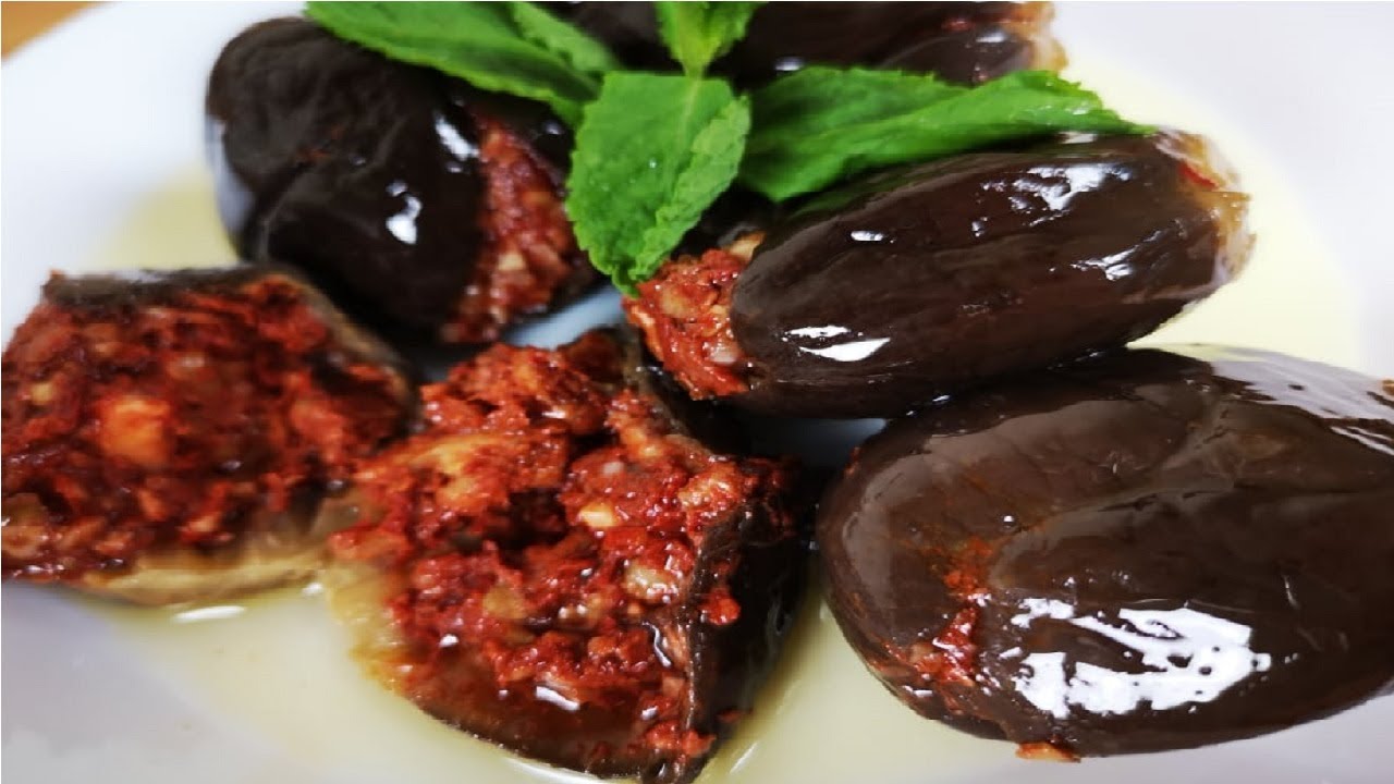 مكدوس الباذنجان | Makdous receipe