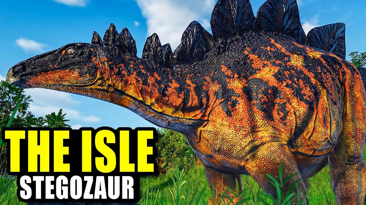 NAJSILNIEJSZY DINOZAUR! ŻYCIE STEGOZAURA w THE ISLE EVRIMA!