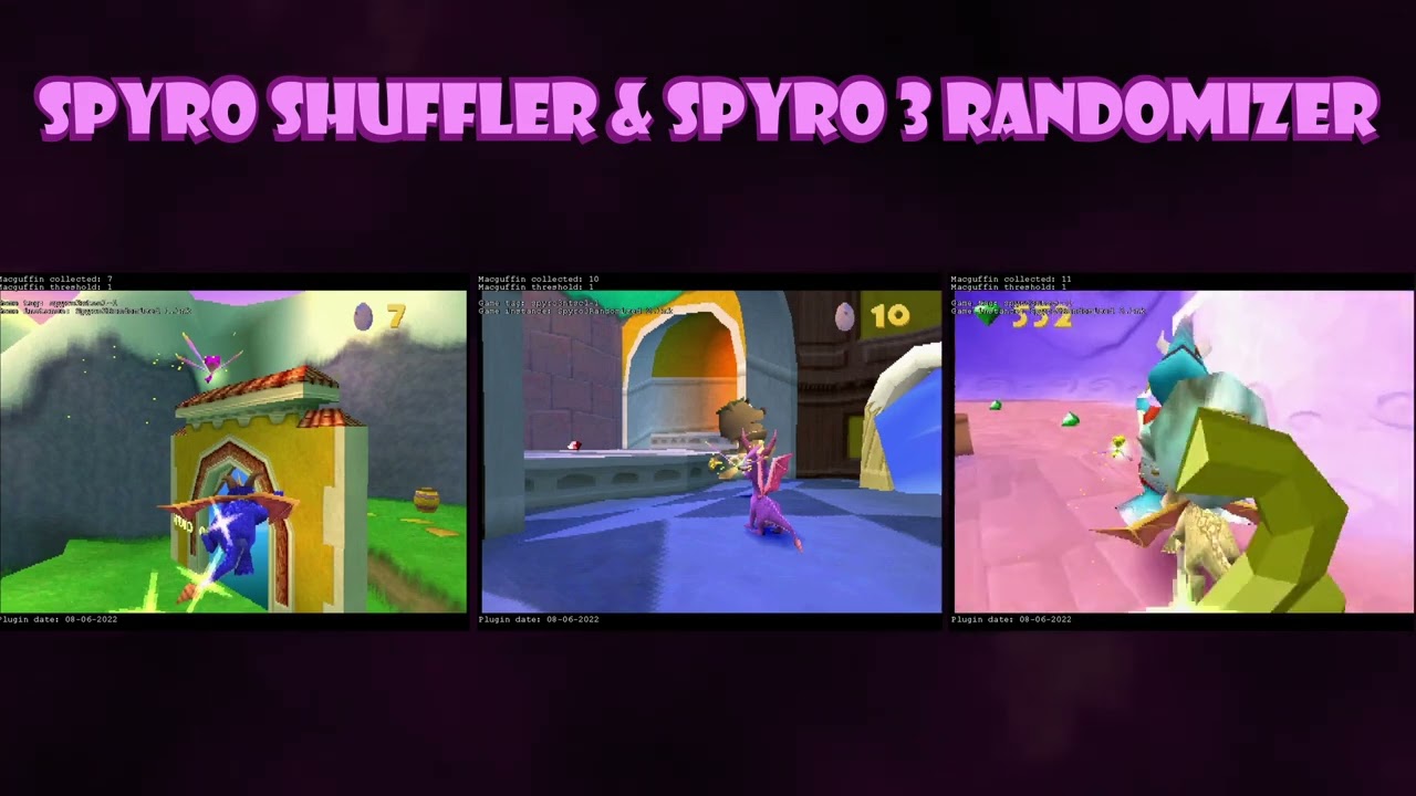 Spyro Shuffler & Spyro 3 Randomizer playthrough