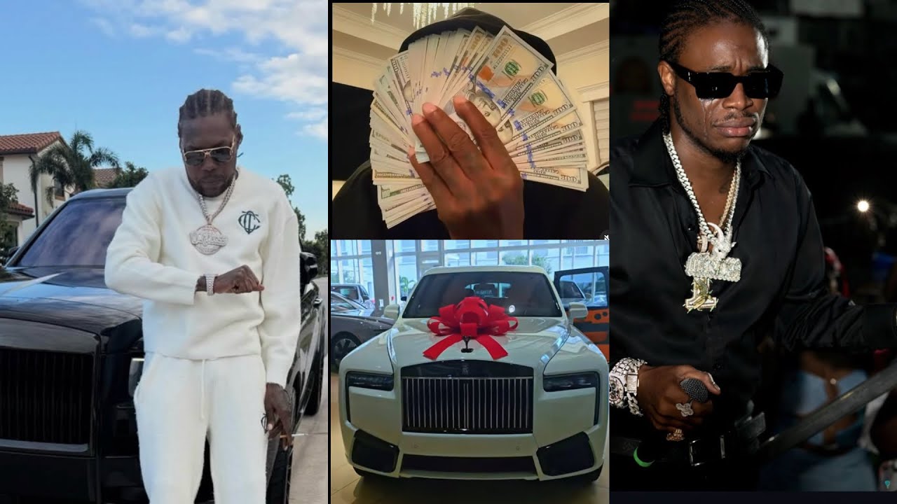 Vybz kartel RENT two Rolls Royce fi SHOW OFF pon Masicka/Trabass Link up/ Alikayea