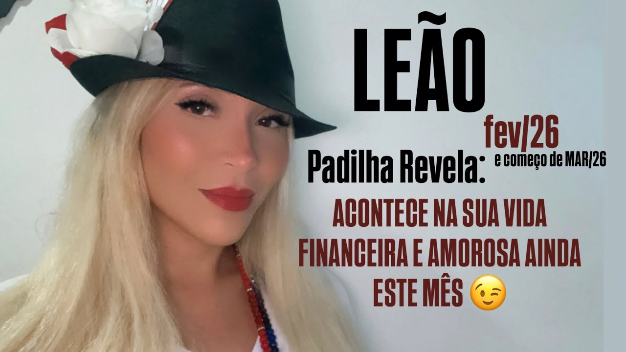 LEÃO ♌️ FEV E COMEÇO DE MAR/26 VÁ EM BUSCA DA SUA SORTE 🍀 #tarot #leão #pickacard #horoscopo 