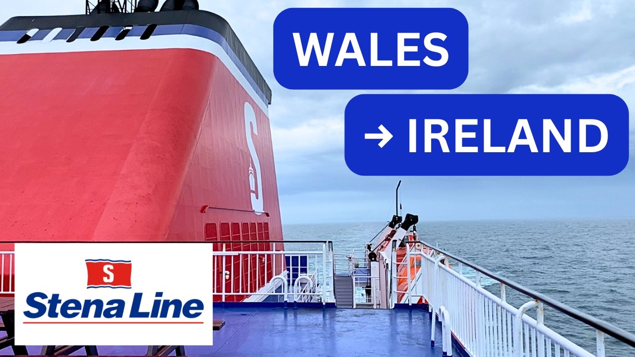 Wales To Ireland By Ferry | Fishguard–Rosslare On Stena Nordica