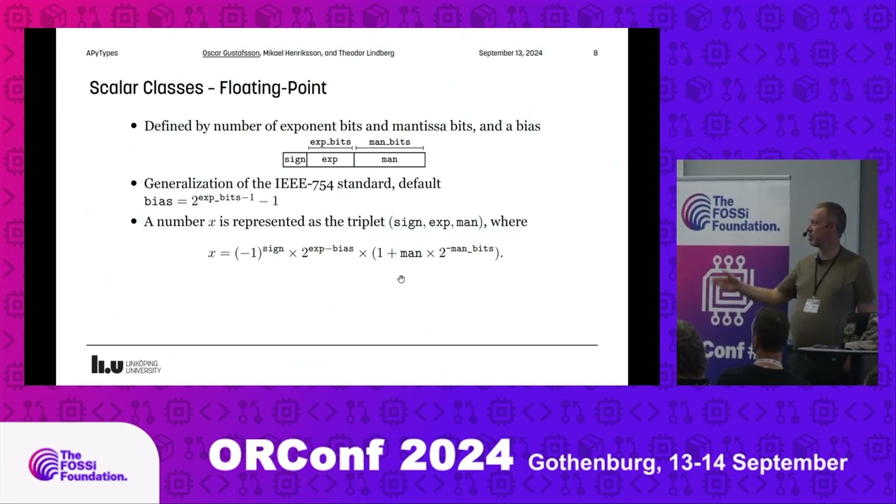APyTypes - NumPy for people that care about their bits (Oscar Gustafsson)