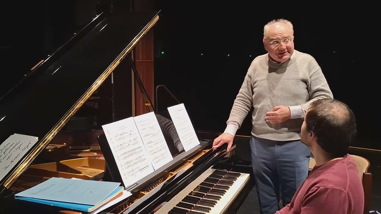 IGOR KAMENZ Masterclass Piano (Beethoven Opus 111)