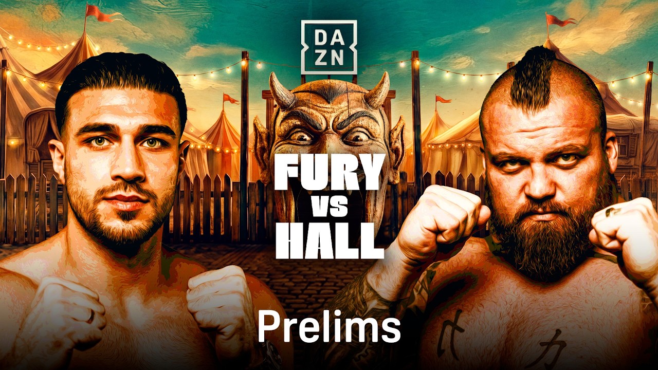 TOMMY FURY VS. EDDIE HALL PRELIMS LIVESTREAM