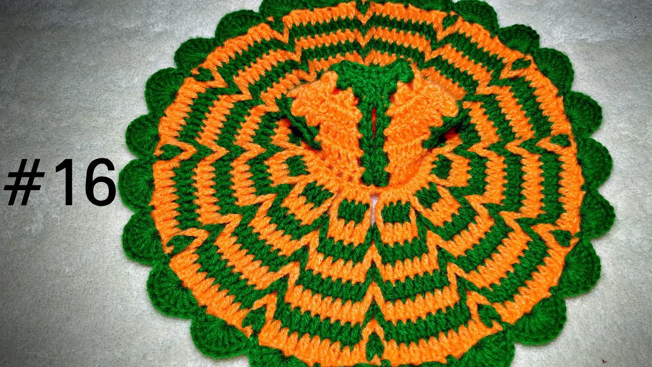 How to Crochet Beautiful Dress for Bal Gopal / Kanha Ji (all sizes) #16