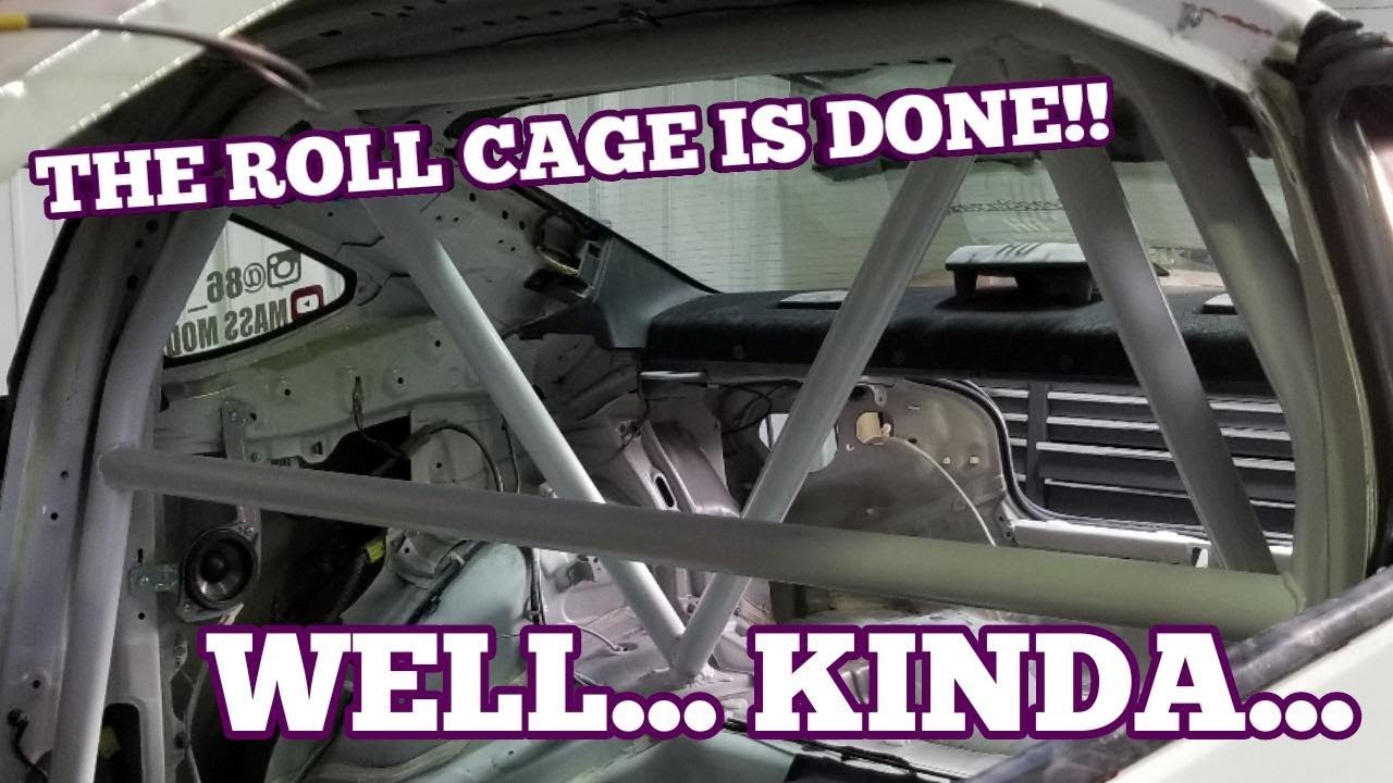 ROLL CAGE IS DONE! BUT THERE IS A CATCH... (FRS 1JZ SWAP SERIES)