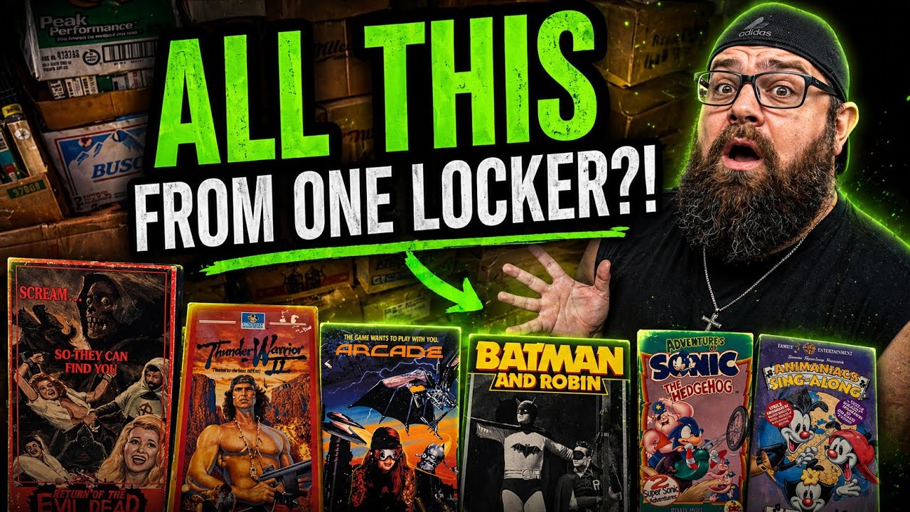 Thousands Of Dollars in Rare VHS Movies (Vintage Horror, Batman, Cartoons and More)