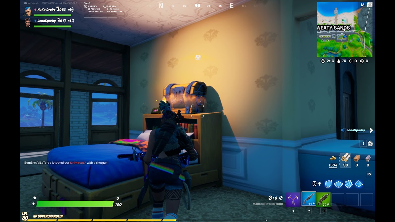fortnite hiccuping match and i forgot to stop recording