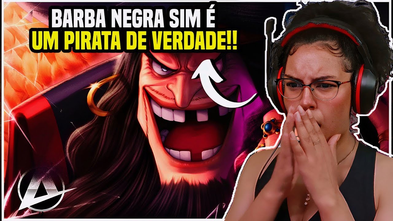 (Som pesadíssimo!!😳) Barba Negra - Horizonte Obscuro (One Piece) - AniRap | React