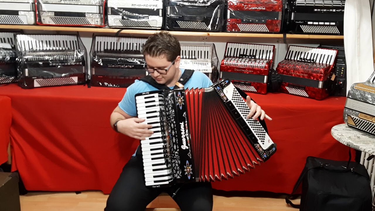 La vie en rose akordeon, accordion, akkordeon Guerrini 120 musette