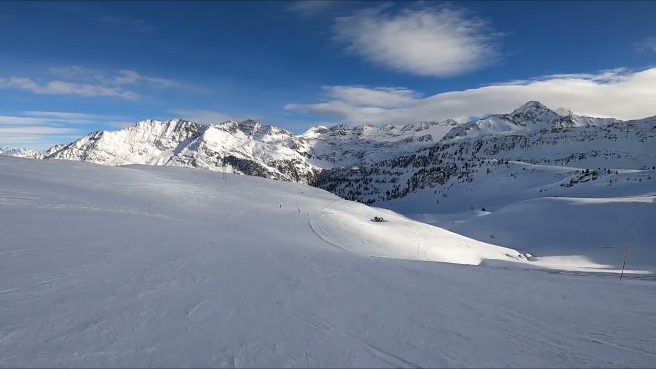 N.18, la pista più panoramica di La Thuile - Nr. 18, the most panoramic ski run in La Thuile