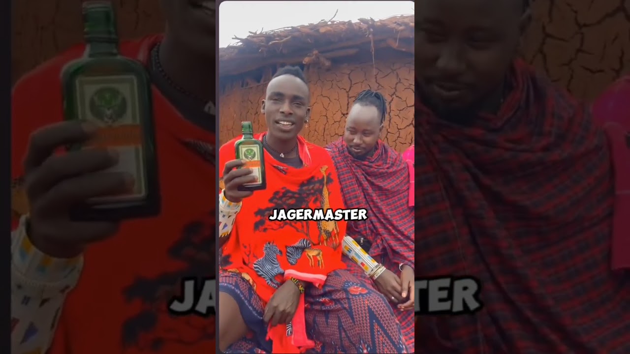 African Warriors Try J&auml;germeister for the First Time &ndash; Epic Reactions!  #alcoholicdrink #drink