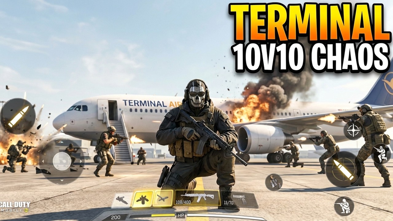 The Most Chaotic 10v10 Team Deathmatch on Terminal! | Call of Duty Mobile Gameplay