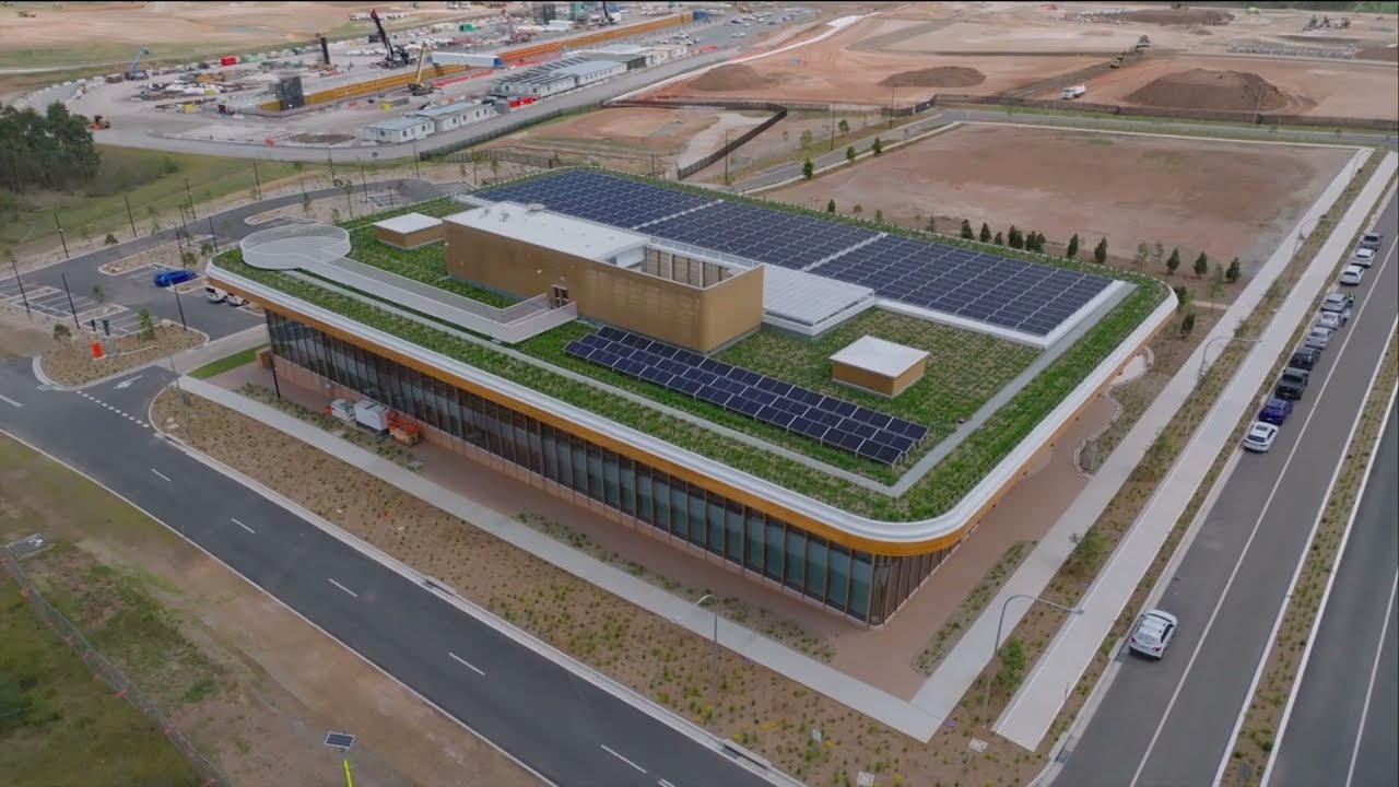 Bradfield City First Building fly through