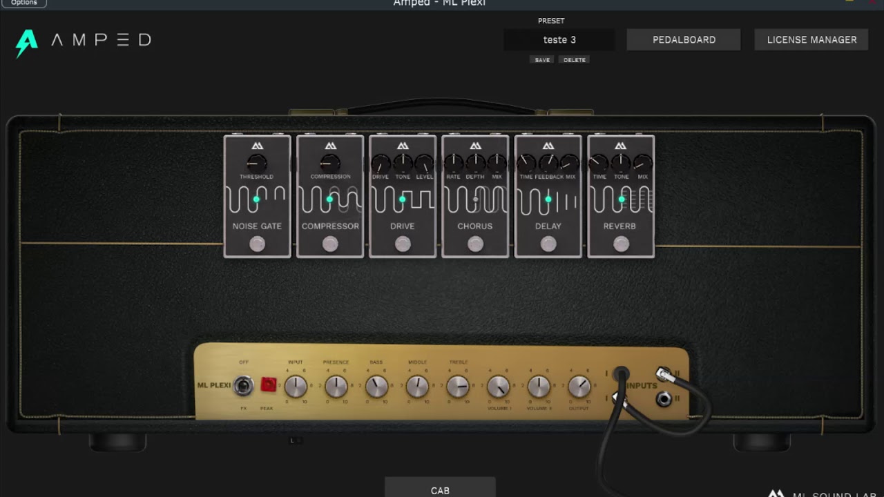 Yngwie Malmsteen - Damnation Game SOLO COVER - Amped ML Plexi