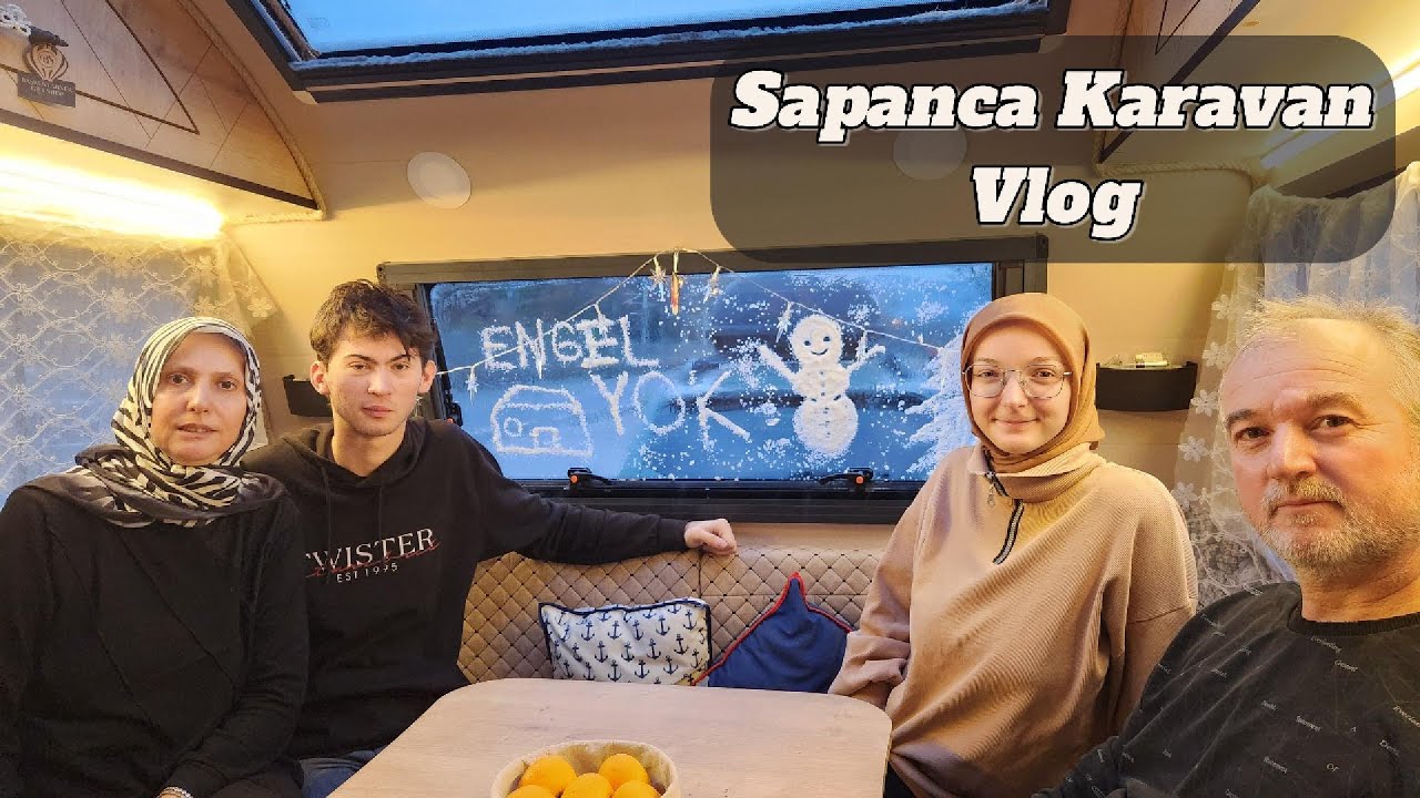 Sapanca Gölü’nde Karavan Keyfi | Kek, Sohbet ve Mangala