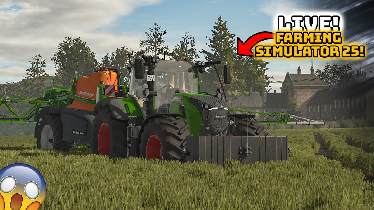 🔴LIVE! -  Save wybucha🤫 Farming SImulator 25 & ETS2🔥#ets2 #fs25 #farmingsimulator25