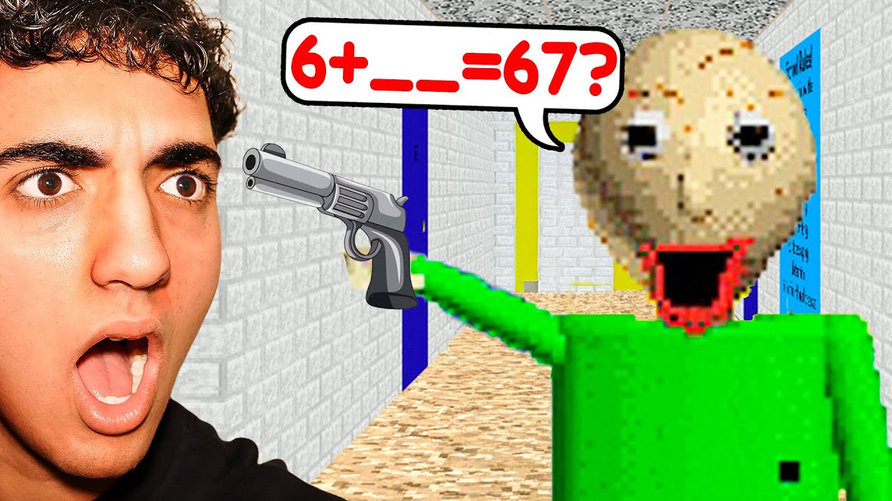 I Was NOT Ready for This Game... (Baldis Basics)