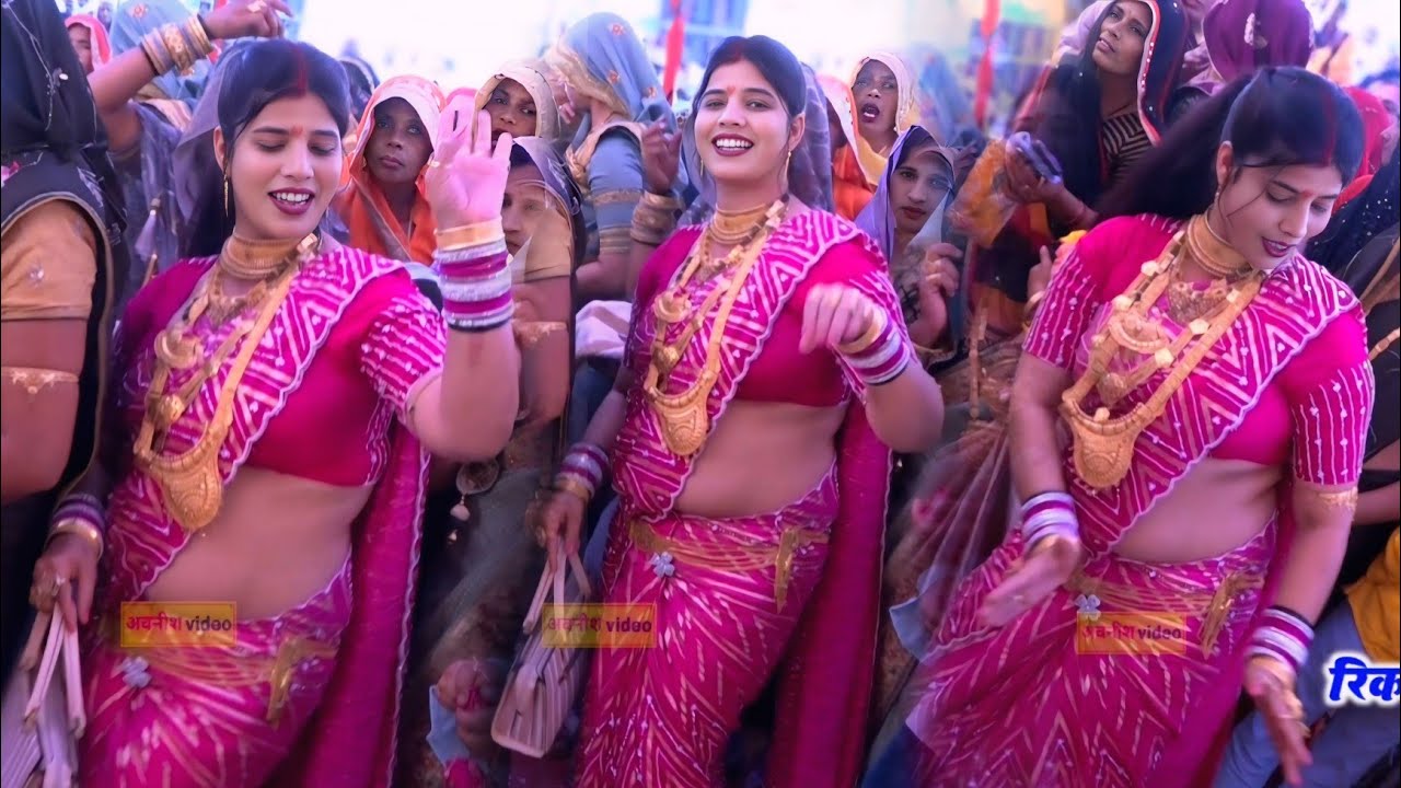 इस लड़की का Youtube पर सबसे सुपरहिट डांस #थाली में फूल सजईयो पूज @Ravindra shastri @dehati nach video