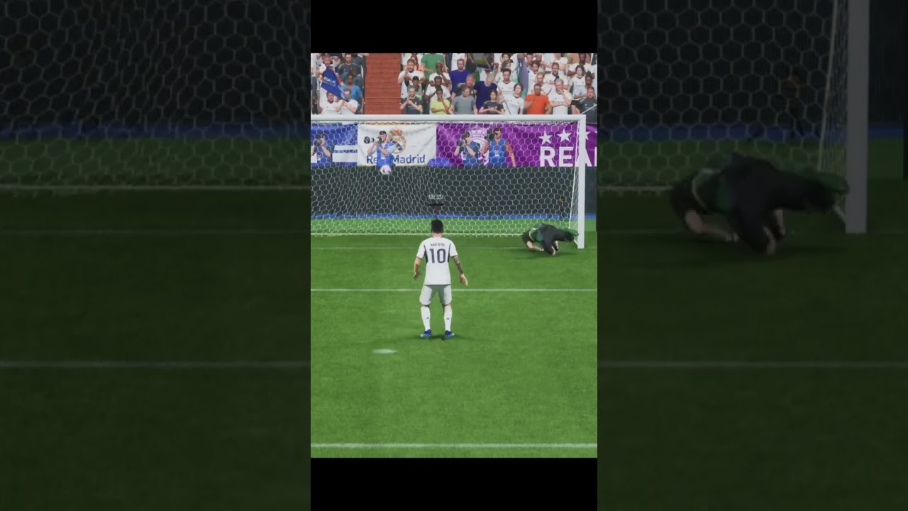 Leo MESSI at Real Madrid Penalty Shootout | ZenonsGaming