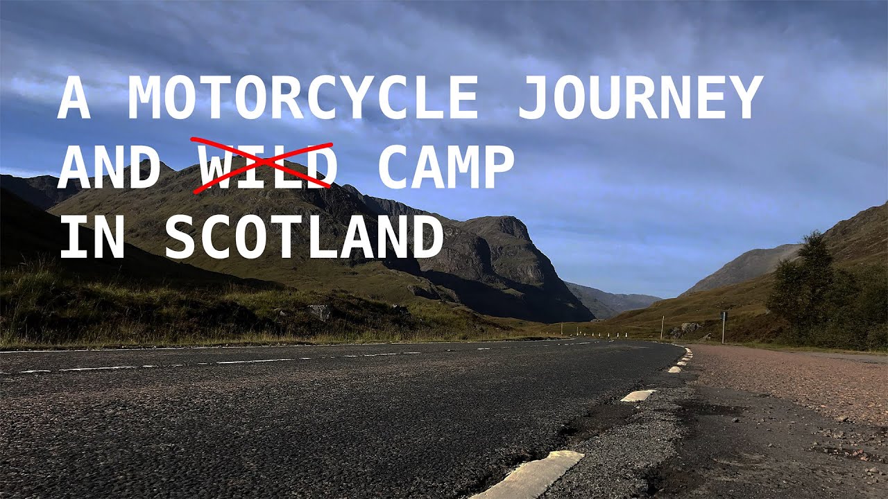 Scotland Trip - Motorcycle Camping between lockdowns - Ducati MTS 950S & Versus 1000