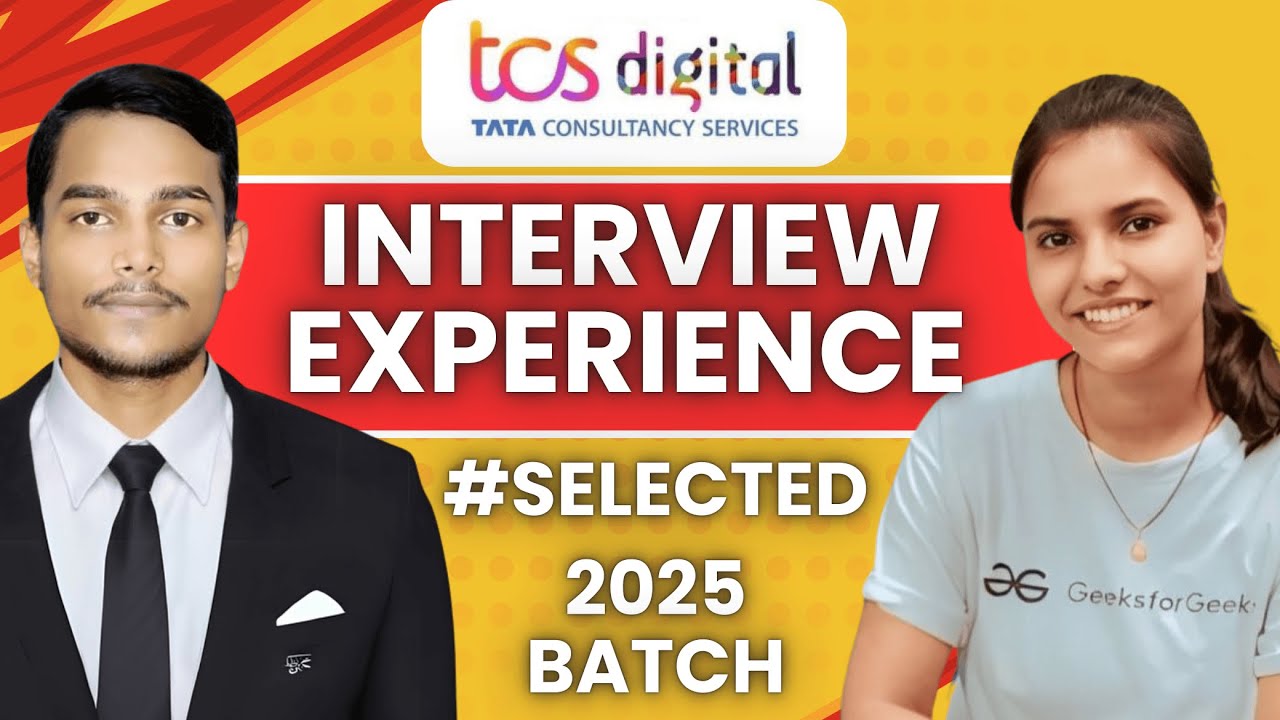 TCS Digital Interview Experience | Selected Candidate TCS Digital Interview Experience #placement