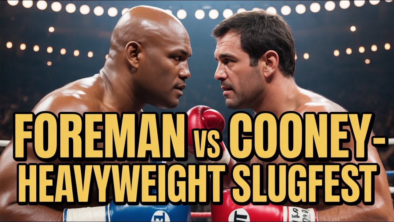 George Foreman vs Gerry Cooney | Heavyweight Knockout Clash