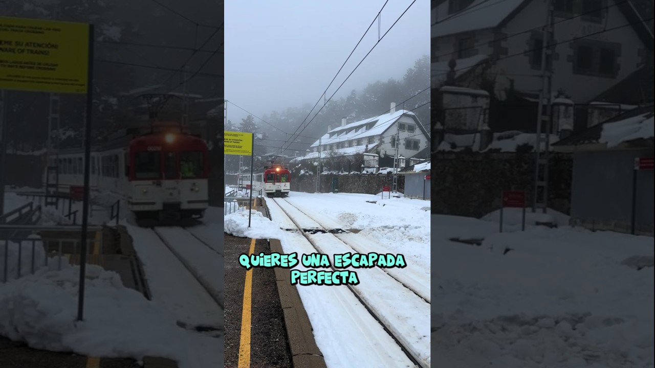 Descubre el PARAISO INVERNAL de Madrid🌲☃️❄️ Navacerrada te sorprendera