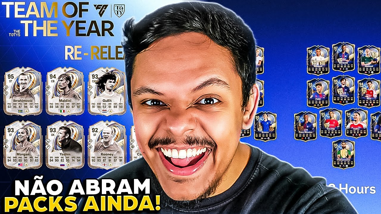 FC 26 l 🔥 O MELHOR DIA DE ABRIR PACKS NO TOTY VAI CHEGAR! NÃO ABRAM AINDA! l DantheBNN l
