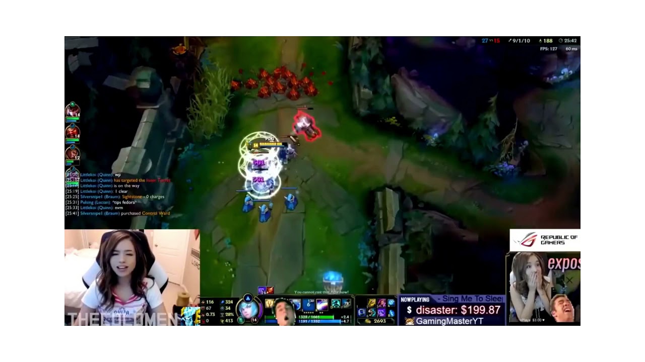 Pokimane Moans On Stream Compilations | League Of Legends daily videos #1