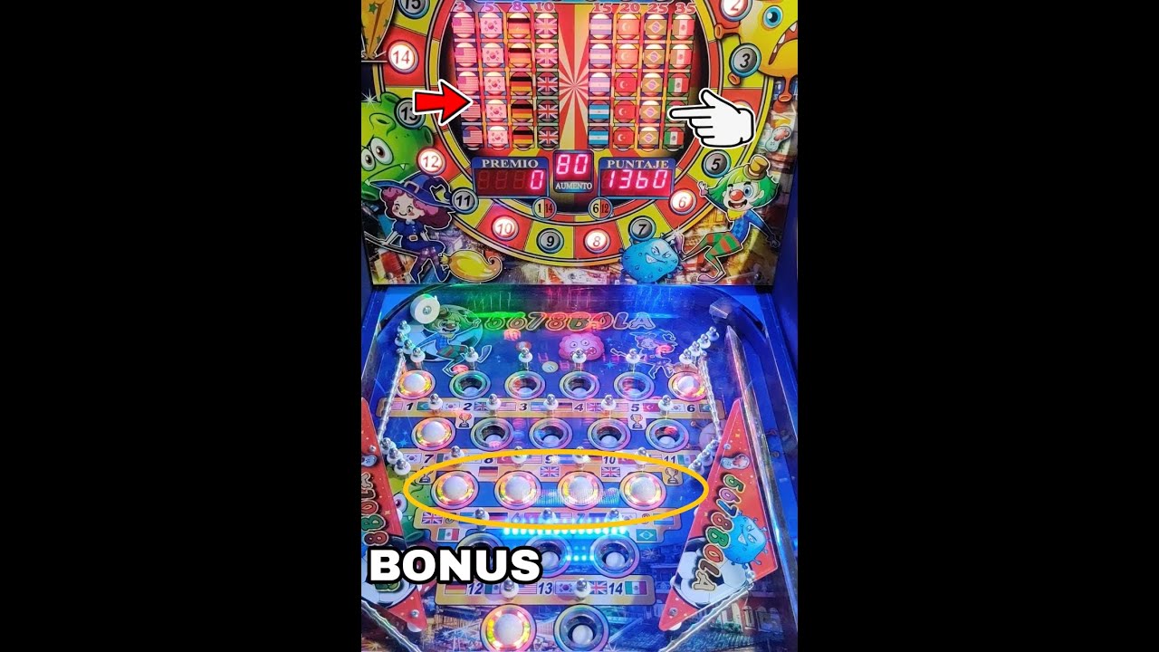 El juego más EPICO de la historia en la pinball 8 pelotas ⚽ - Bonus, Brasil 🇧🇷 y Corea 🇰🇷 x$80