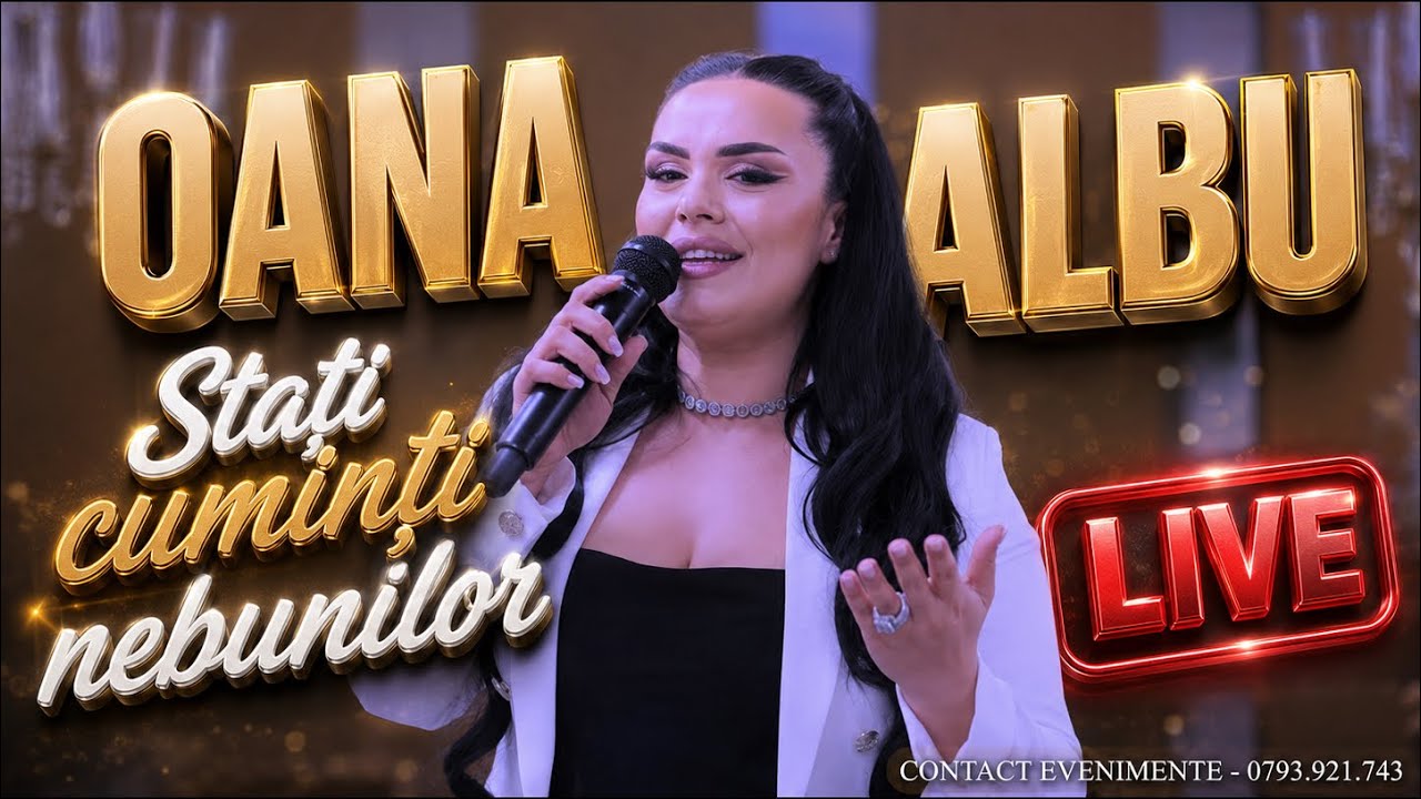 OANA ALBU ❌ Stati cuminti nebunilor❌🔝2026 🆕cover