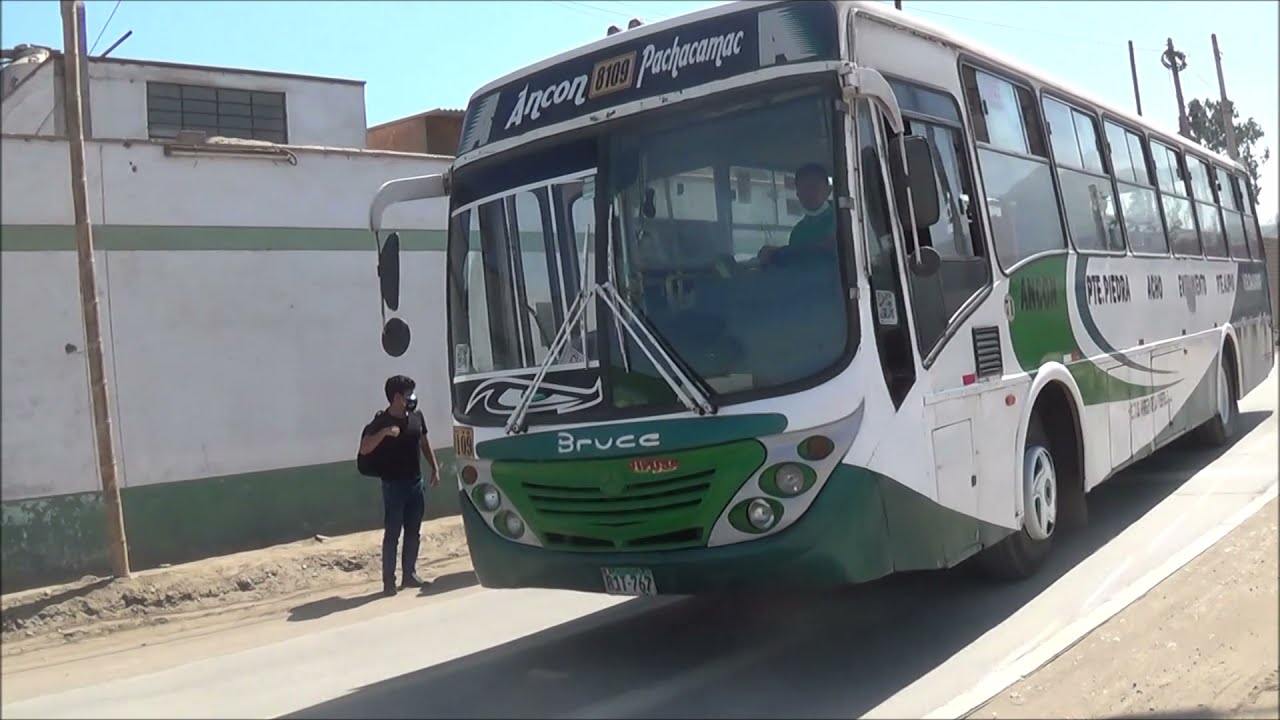 Llegando al paradero final de la VIPUSA A  - Rumbo al distrito de Pachacamac.