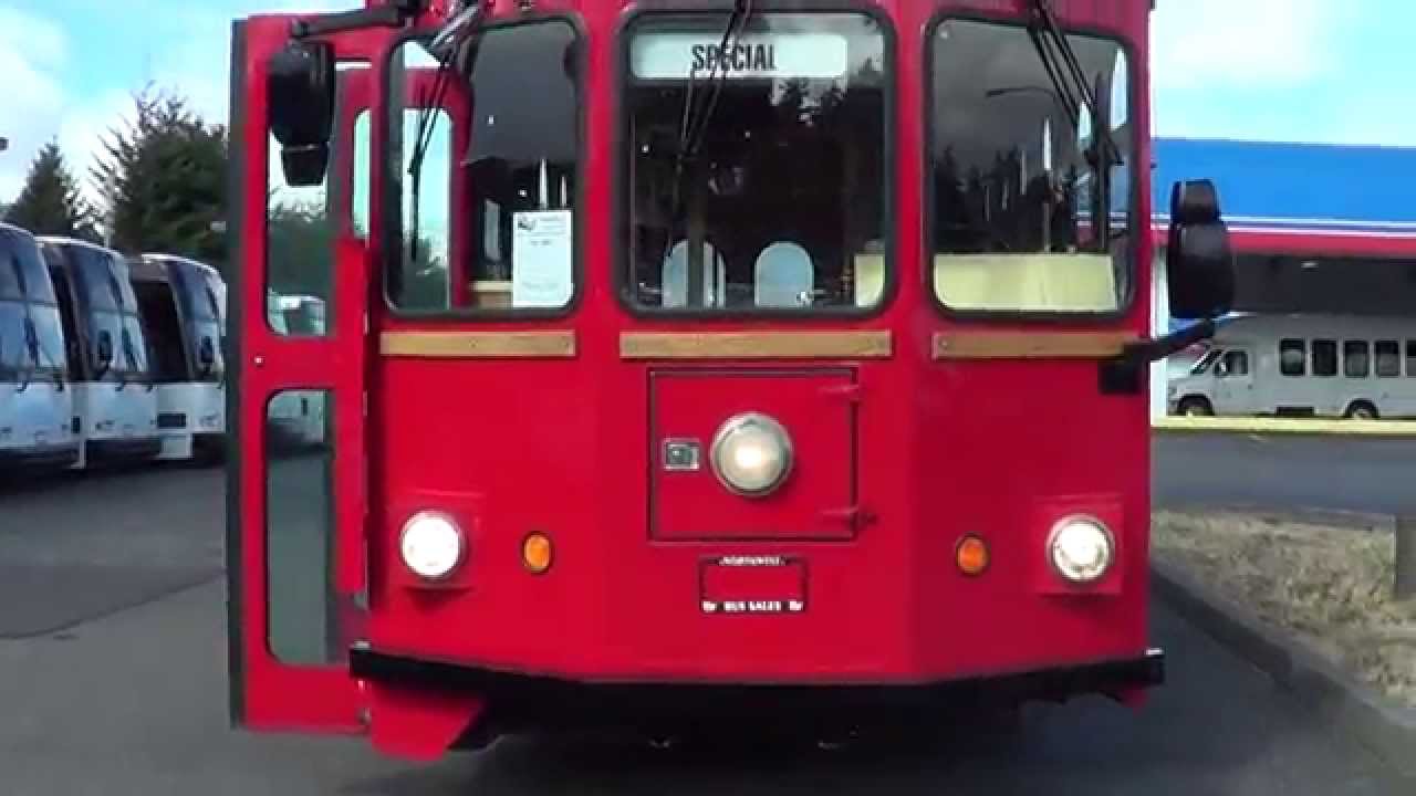Northwest Bus Sales Used 2000 Double K Rear Engine ADA Trolley - T07263