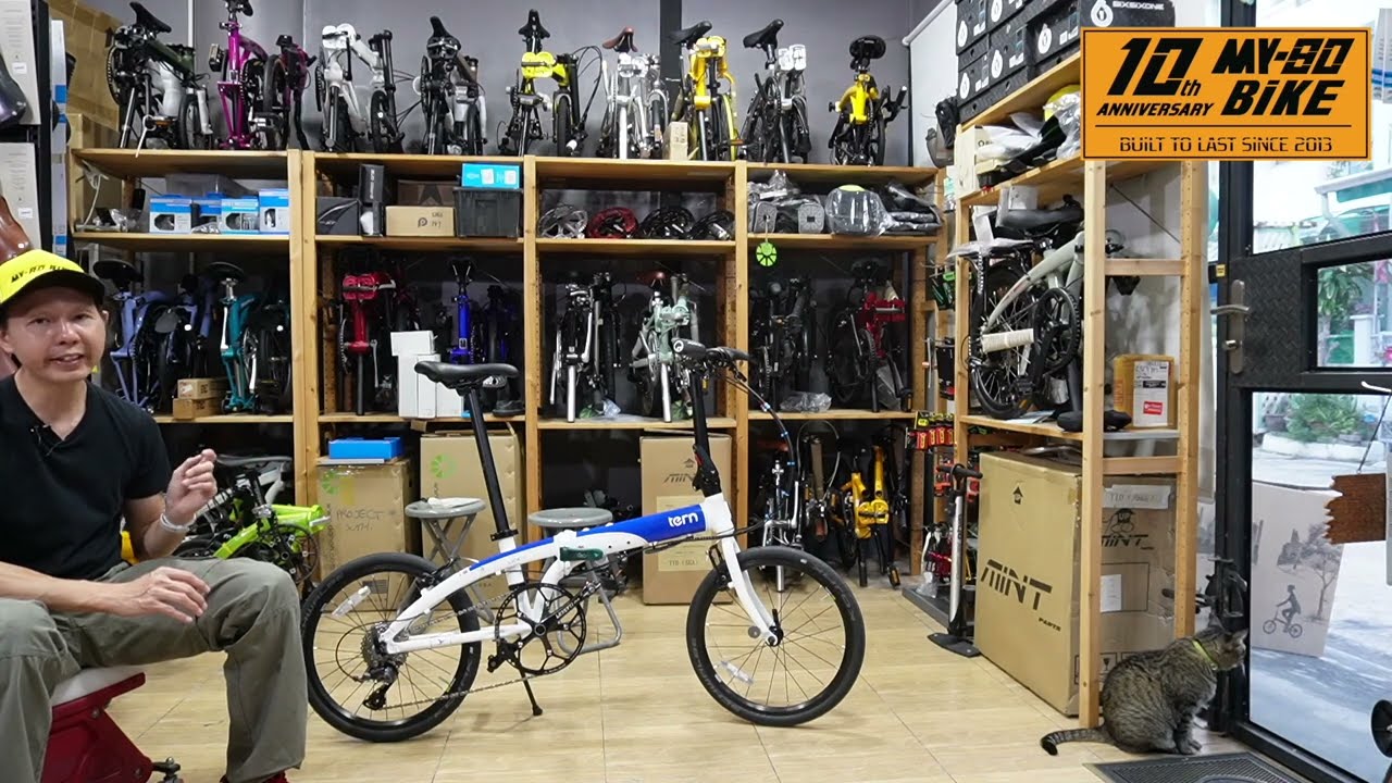 Tern Link N8 รถพับพันธ์ุแกร่งแต่งนิดหน่อยก็พอ | MY 80 BiKE rEALViEW EP304th