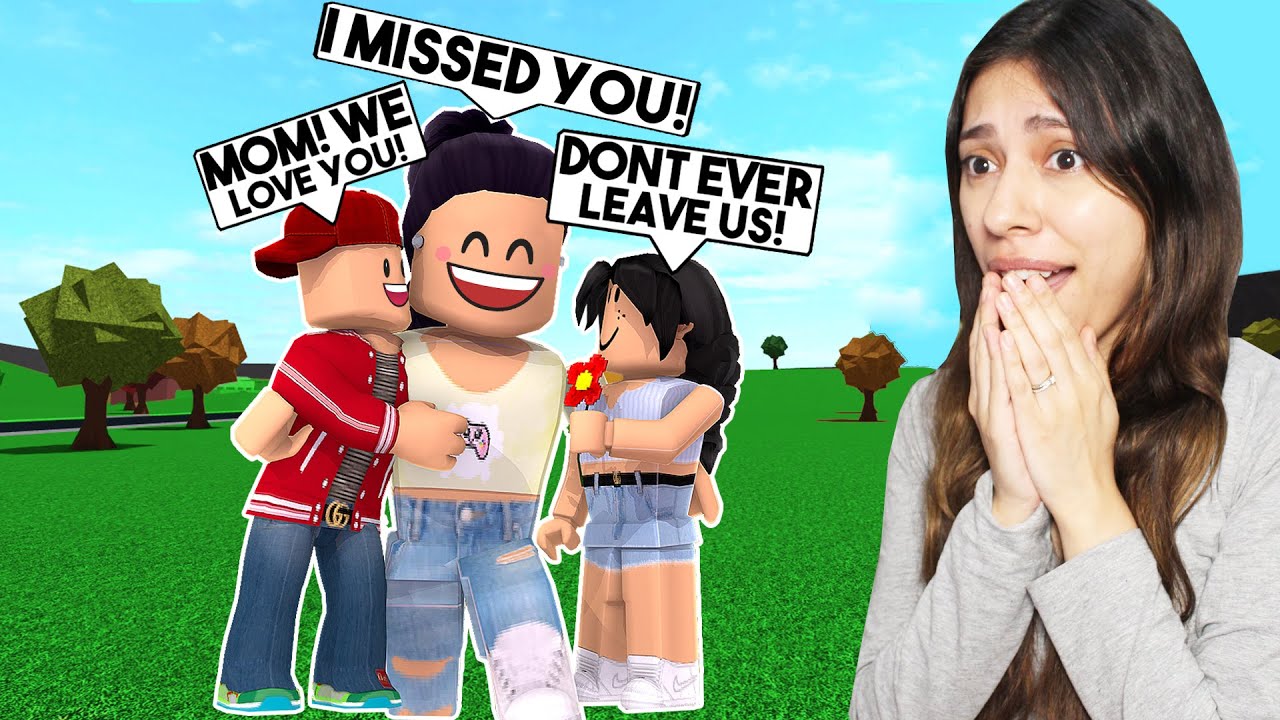 ВИДЮ СВОИХ ДЕТЕЙ ВПЕРВЫЕ! *ЭМОЦИОНАЛЬНО* - Roblox (Bloxburg Roleplay)