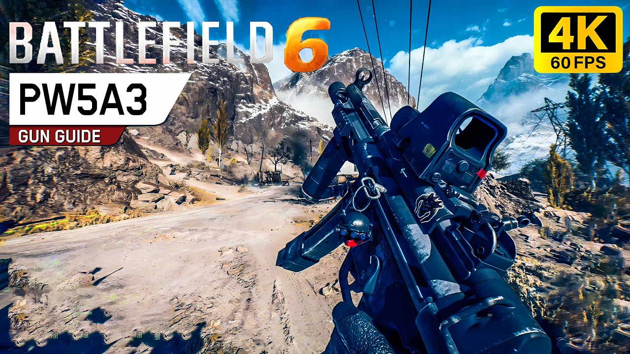 PW5A3 Is a Beast in Battlefield 6 Multiplayer Gameplay (2026) | Breakthrough No Commentary [4K]