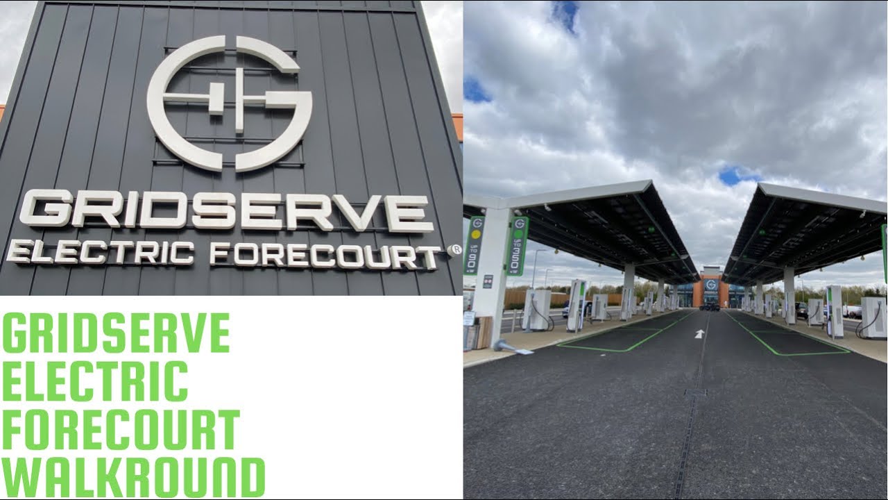 Gridserve Electric Forecourt Walkthrough