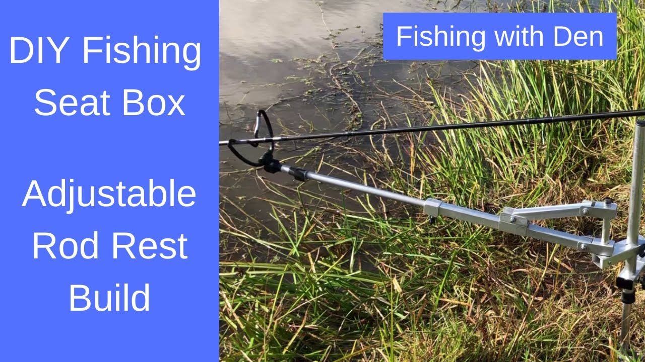 Homemade Fishing Seat Box - Part Five - Building a Fully Adjustable Rod Rest