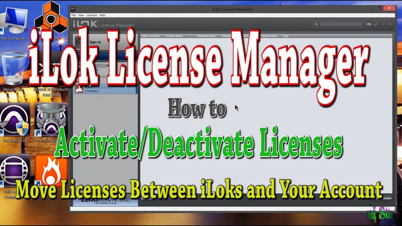 iLok License Manager — как перемещать лицензии между iLok и вашей учетной записью iLok