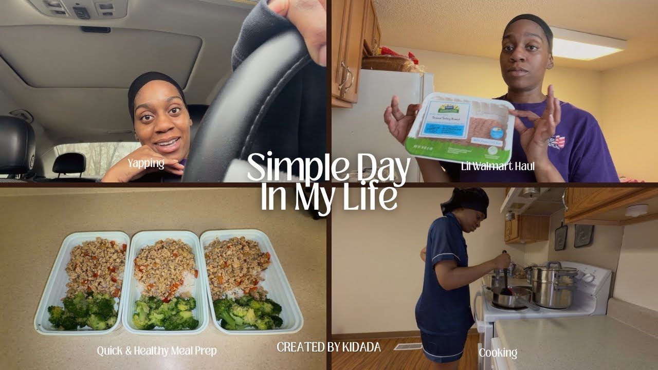 simple day in my life: yapping, washing my hair, cook + meal prep with me #dayinmylifevlog 