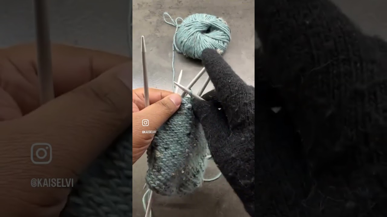 Knitting dongree