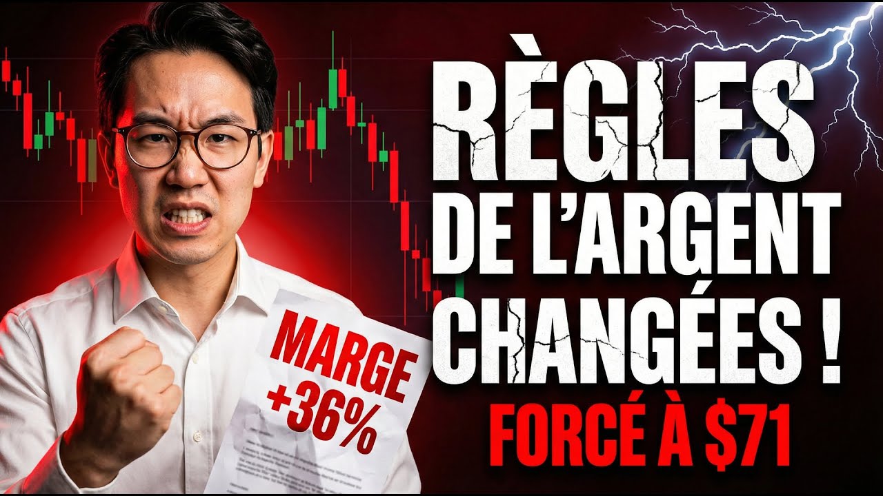 ILS ONT CHANGÉ LES RÈGLES ! Pourquoi l’argent a été forcé à 71 $ (Scandale Exposé)