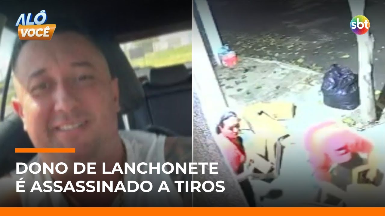 Comerciante é morto a tiros em frente à lanchonete em Mogi Guaçu (SP) | #AloVoce